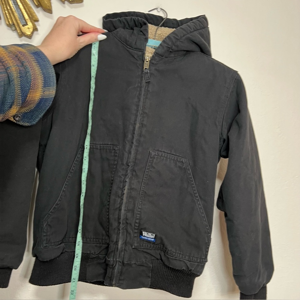 Walls Tough Wear Black Hooded Jacket - Picture 6 of 16